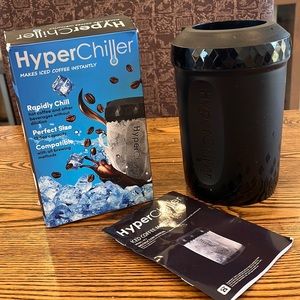 Hyperchiller for iced coffee wine whiskey